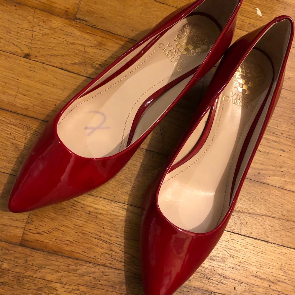 Vince Camuto Red Pumps